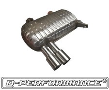 BMW e92 DQ Performance Endschalldämpfer 325 Auspuff e91 e92 e93 Sportauspuff ESD