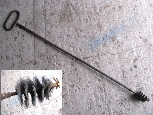 Heizkessel-Bürste