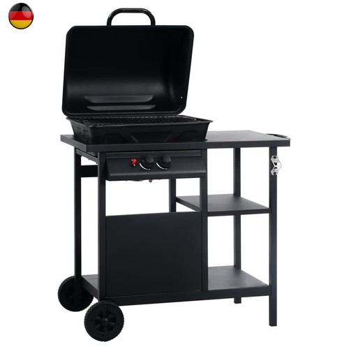 Gasgrill mit beistelltisch - mit, 3