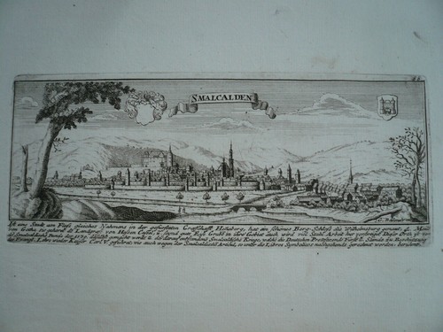 Schmalkalden anno 1720 - schmalkalden,,