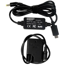 HQRP Usb-C Dc Konverter für