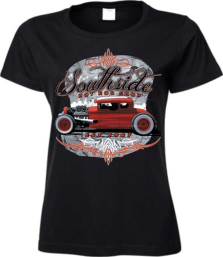 Shirt schwarz auto - t,