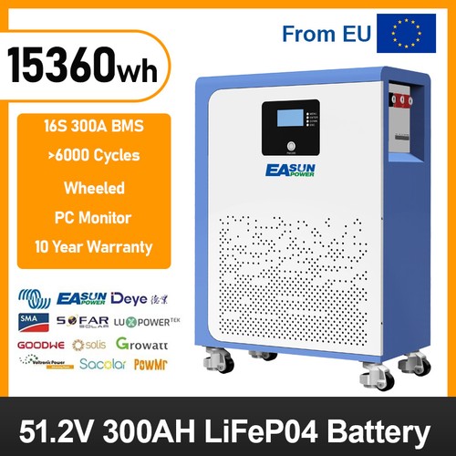 15kwh batteriespeicher - 15kwh, 51.2v