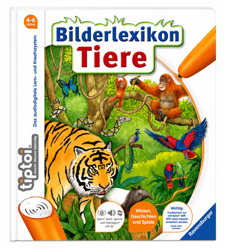 Tiptoi bilderlexikon tiere - tiere, /