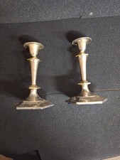 Zwei alte versilberte