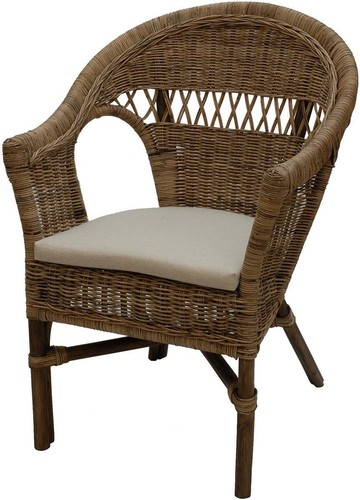 Stapelbarer rattansessel - stapelbarer,