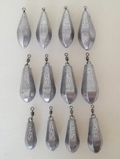 2er/3er Pack 20gr-180gr Weitwurfblei, Sechskantblei, Grundblei, Karpfenblei