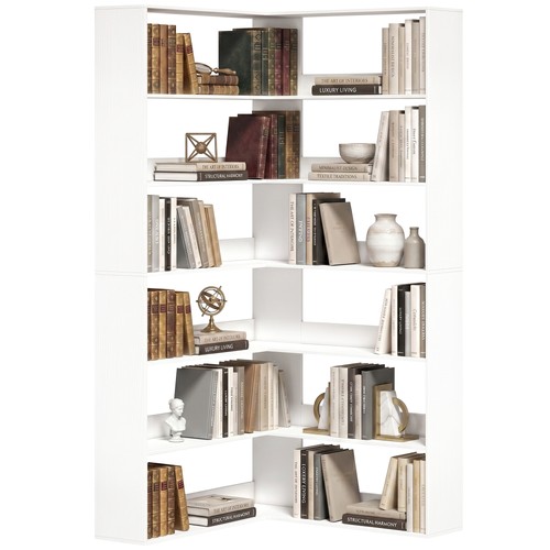 Bücherregal ebenen eckregal - bücherregal,