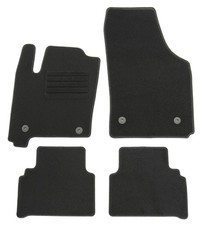 Fußmatten Set für Opel Meriva A 2003-2010 Autoteppiche mit 100% Passform Schwarz