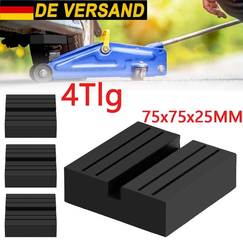 Gummiauflage wagenheber - 4x,