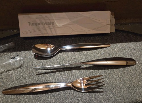 Tupperware essbesteck set - tupperware, essbesteck-set