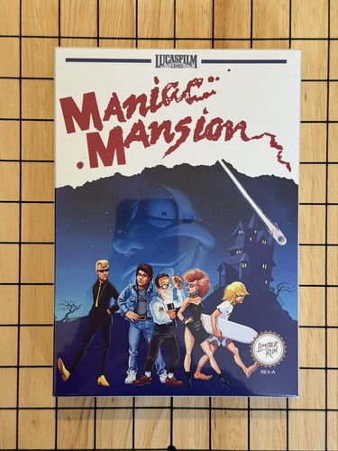 Maniac mansion nintendo - mansion,