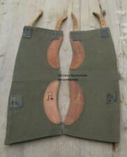ORIGINAL BW BUNDESWEHR GAMASCHEN SEGELTUCH Nässeschutz Schneeschutz Leggings