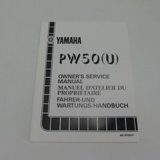 original Yamaha PW 50 U Werkstatthandbuch Reparaturanleitung Handbuch manual