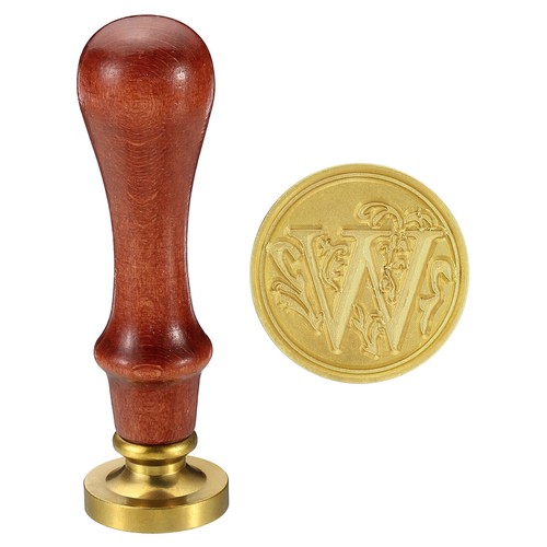 Buchstabe wachs siegel - w,