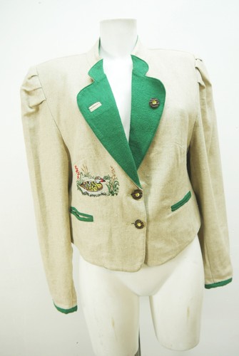 Blazer neuwertig leinen grob - leinen,