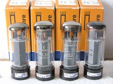 EL34 6CA7 tube Röhre Siemens