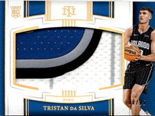 2024-25 Panini NT NBA No. RJU-TDS Tristan da Silva Rookie Jumbo Patch Gold 18/25