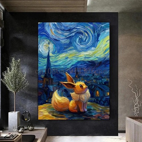 Pokémon evoli eevee van - eevee, gogh