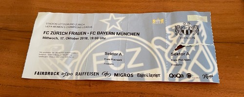 Sammler ticket zürich - sammler, fc
