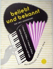 Noten für Akkordeon, Beliebt