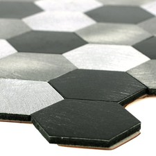 Metall mosaikfliesen - metall,