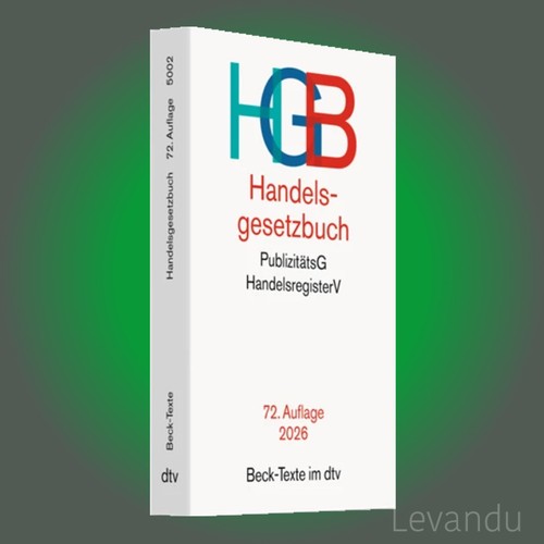 Handelsgesetzbuch - (hgb), |