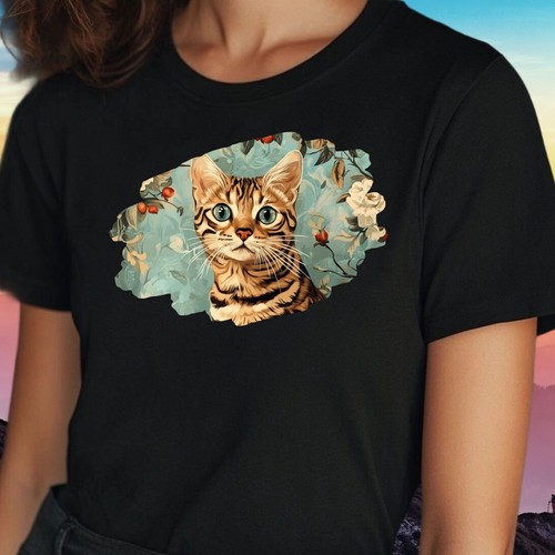 Frauen shirt bengal - t-shirt, katze