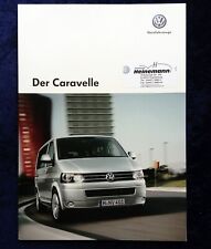 VW Bus T5 Caravelle Prospekt 5/2013, 54 Seiten Trendline, Comfortline, 4 Motion