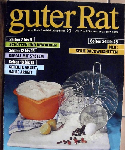 Ddr zeitschriften guter rat - zeitschriften, rat"