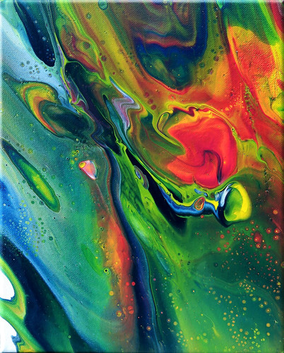 Pouring art acryl - acryl, color53