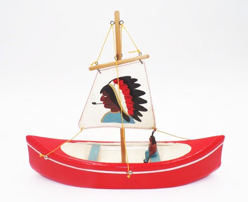 Altes indianer boot kanu ddr - altes,