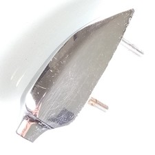 Sonor 1 + Teardrop Bass / Boden / Tom Drum Lug Chrom Retro Super Champion