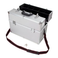 Alukoffer Allzweckkoffer Transportkoffer Werkzeugkoffer Alu Multi Koffer + Gurt