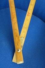 ELLE  ZOLLSTOCK  KLAPPBAR BUCHSBAUM & MESSING RABONE Englisch ANTIK