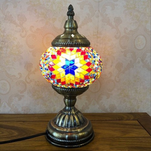 Mosaik tischlampe mit - mosaik, e27
