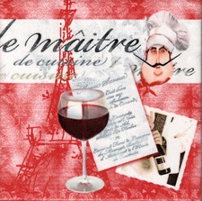 Dekobild le maitre Glas mit