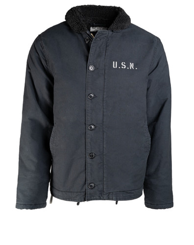 Navy deck jacket 1 oliv - us,