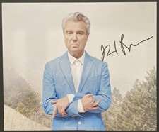 TALKING HEADS “David Byrne” ?% Original Autograph mit COA “PSYCHO KiLLER”