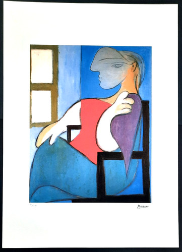 Pablo picasso sitzende frau - picasso, -sitzende