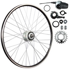 Laufrad 28 Zoll Hinterrad Hohlkammer Shimano Nexus 8 Gang Nabenschaltung schwarz