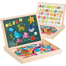 Holzpuzzle Magnettafel Kinder