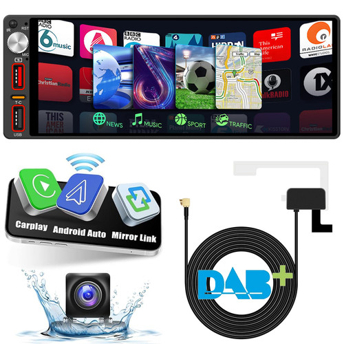 Autoradio bluetooth mit - 6.9",