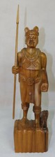 Holzfigur Indianer Ureinwohner