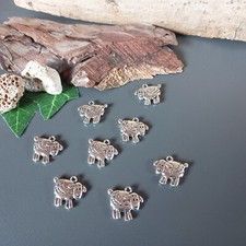 8 Schafe Schäfchen Schaf 3D