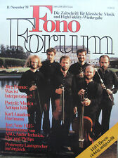 Fono Forum 11/81 Sony PS-X600, Elac ESG 796 H, AKG P25 MD, Philips GP401 / GP406