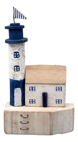 Maritime deko leuchtturm blau - maritime,