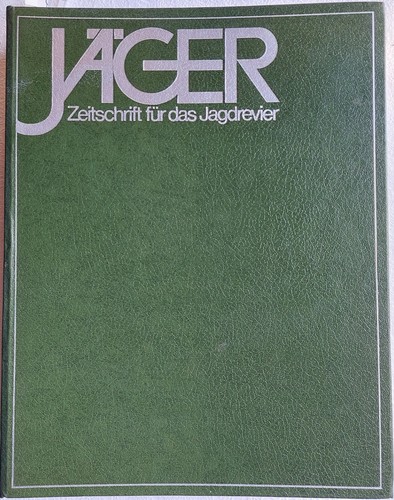 Jäger zeitschrift 1977 - jÄger,
