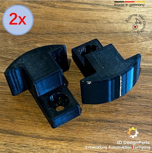 Abdeckung für sitzschiene - 2x,