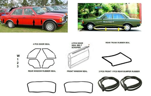 Mercedes benz w123 limousine - mercedes-benz,